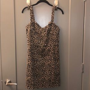 Cheetah Zip Dress